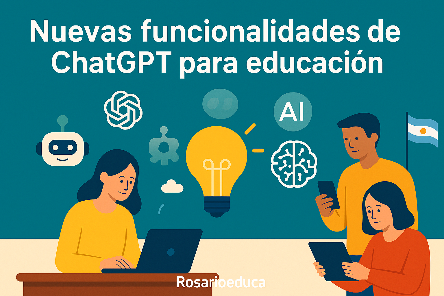 ChatGPT para Educación: nuevas herramientas que enseñan a pensar