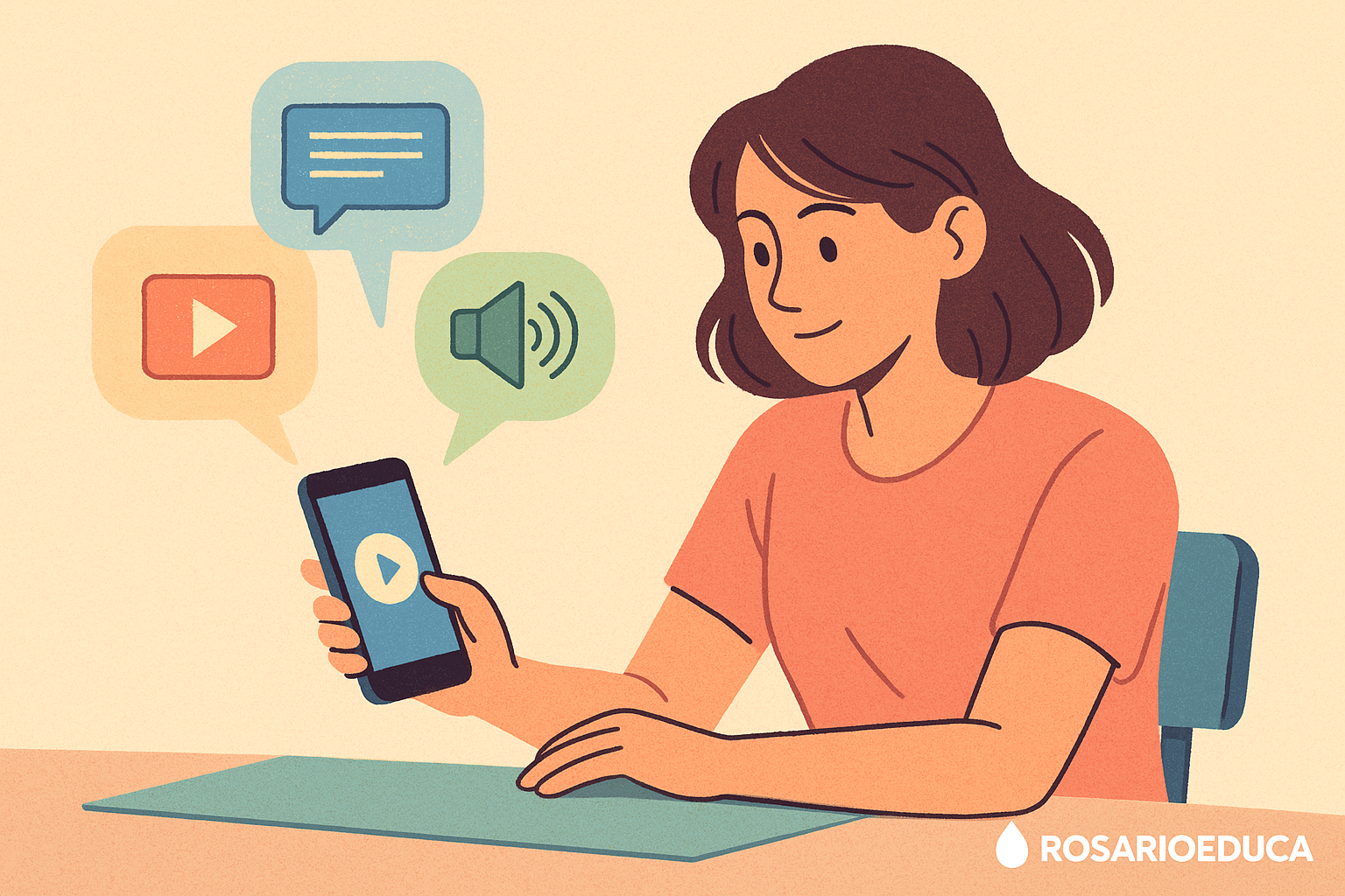 IA para aprender idiomas desde el celular
