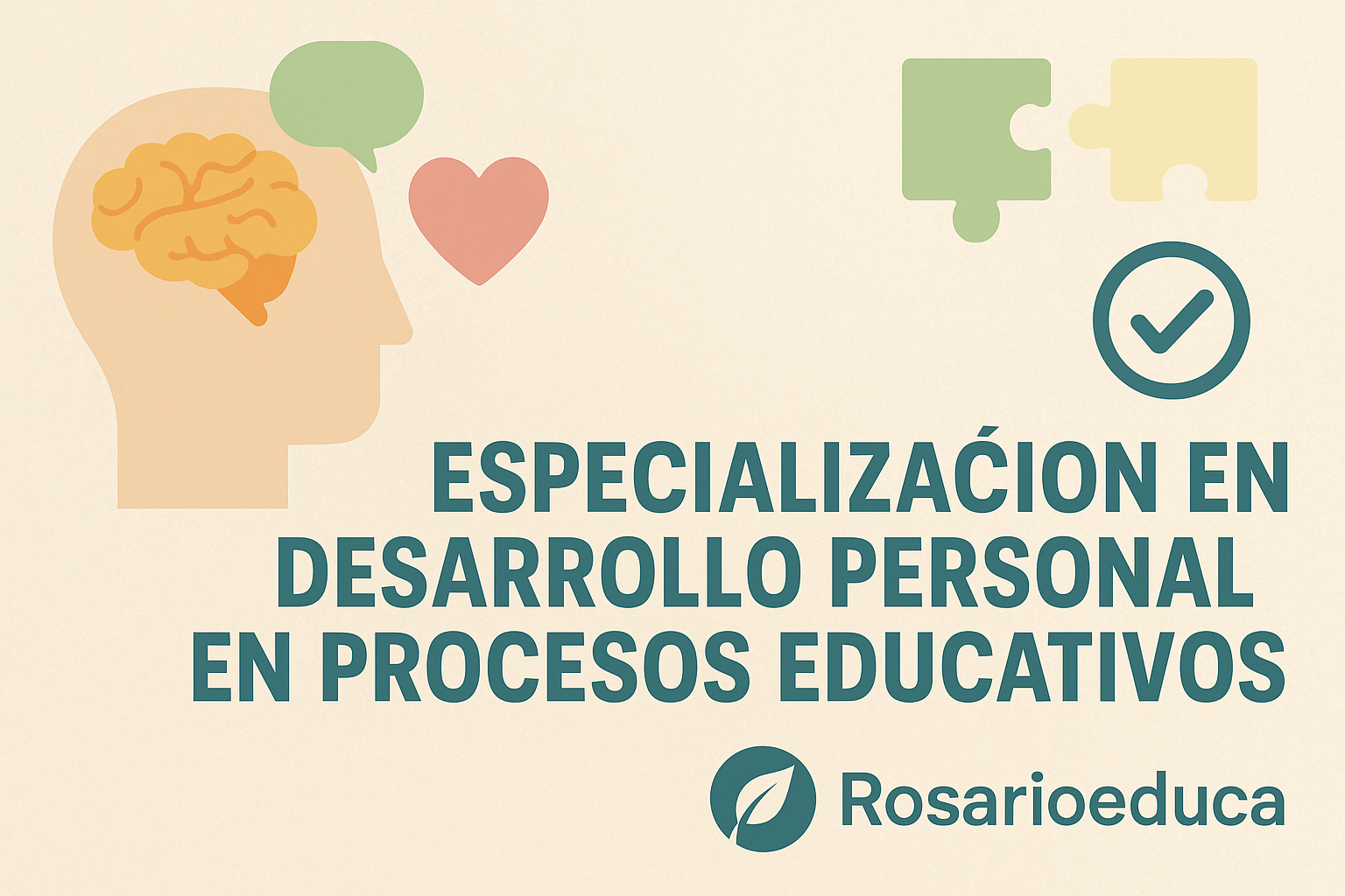 Nueva Especialización en Desarrollo Personal en Procesos Educativos