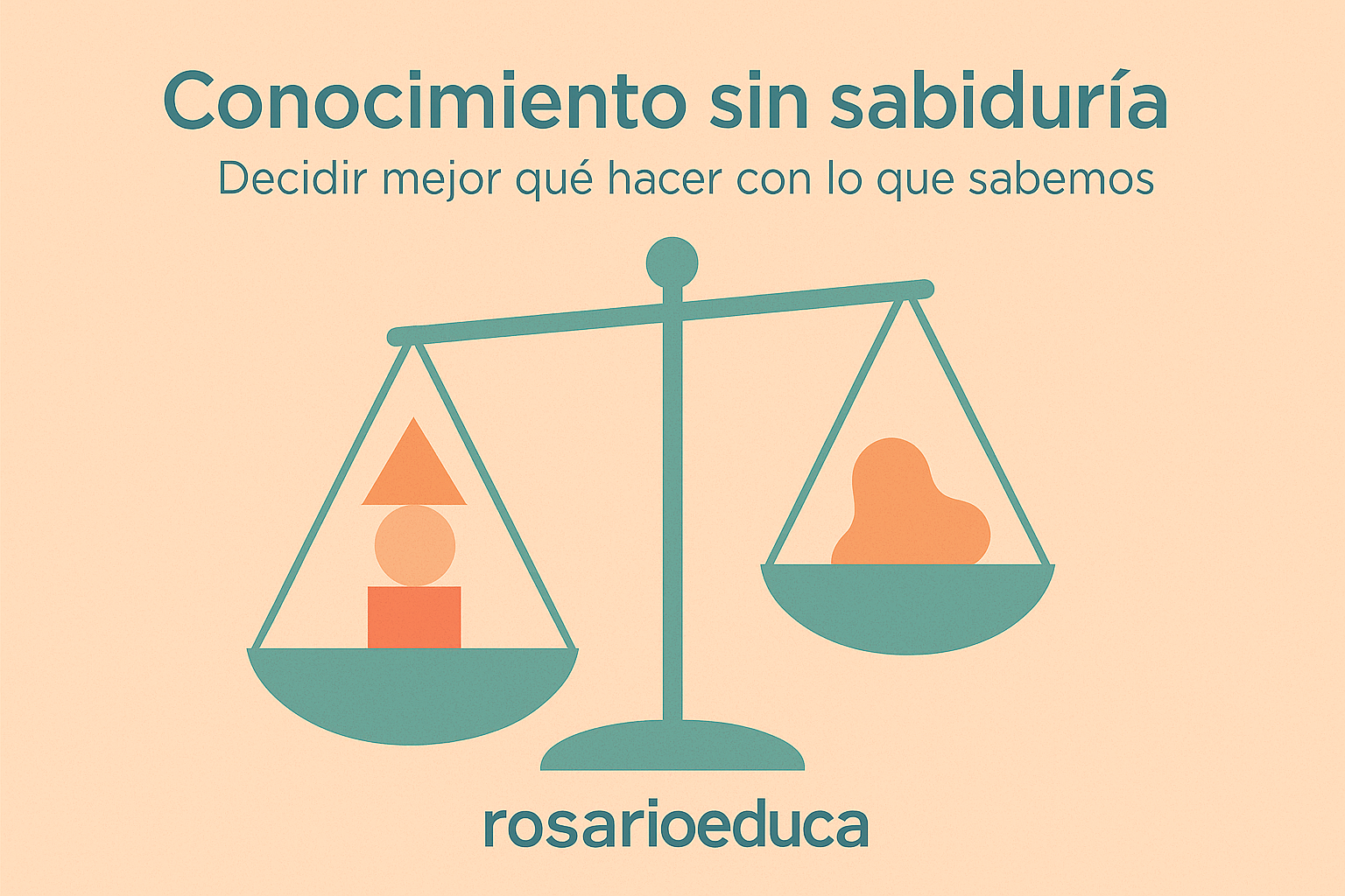 Conocimiento sin sabiduría